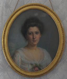 HUET Marie Reine 1900-1900,une jeune femme,Daguerre FR 2017-04-30