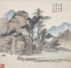 HUFAN WU 1894-1968,Ancient Forest,Christie's GB 2024-03-06