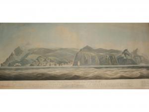 HUGGINS William John 1781-1845,A VIEW OF THE ISLAND OF ST. HELENA,1832,Lawrences GB 2015-10-16