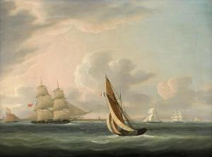 HUGGINS William John,SHIPPING IN THE ENGLISH CHANNEL: FRIGATES, WITH A ,Lawrences 2023-01-18
