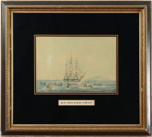 HUGGINS William John 1781-1845,SOUTH SEA WHALE FISHERY,1825,Stair Galleries US 2014-10-26