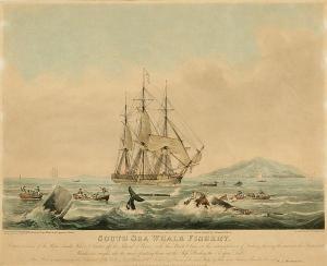 HUGGINS William John 1781-1845,South Sea Whale Fishery,1825,Bonhams GB 2012-01-20
