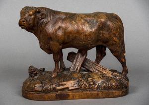 HUGGLER JOHANN 1834-1913,figure of a bull,Rowley Fine Art Auctioneers GB 2017-02-21