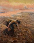 HUGHES Arthur Foord 1856-1934,Gleaning,Mellors & Kirk GB 2024-01-09