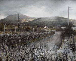 HUGHES Darren,Caernarfonshire landscape 'Winter Road, Waunfawr',2009,Rogers Jones & Co 2018-03-24