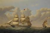 HUGHES John 1805-1880,The American packet ship Guy Mannering of the Blac,Bonhams GB 2014-01-24