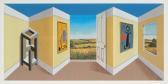 HUGHES Patrick 1939,Impossible,2005,Galerie Koller CH 2023-11-30