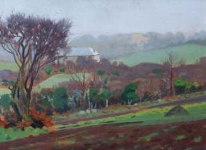 HUGHES Robert Morson 1873-1953,Rural view,Peter Wilson GB 2009-09-09