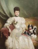 HUGHES Talbot 1869-1942,Portrait of Princess Alexandra,Hindman US 2014-05-16