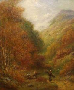 HUGHES Thomas John 1800-1900,Autumn in The Trossachs,Keys GB 2010-06-04