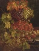 HUGHES William,Grapes, strawberries, whitecurrants, peaches, and ,1887,Christie's 2003-05-29
