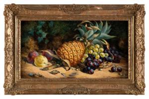 HUGHES William 1842-1901,Still life of fruit,Eldred's US 2023-02-03