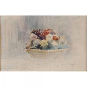 HUGO Georges Victor 1868-1925,Corbeille de fruits,Herbette FR 2016-07-24