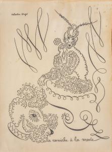 HUGO Valentine 1887-1968,La caniche à la mode,Wannenes Art Auctions IT 2024-03-14