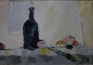 HUGUIER Patrice 1938,Nature morte,Conan-Auclair FR 2019-10-17