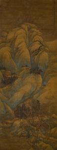 HUI WANG 1632-1717,Snowy Peaks,1678,Sotheby's GB 2024-04-09