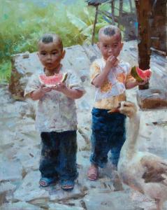 HUIHAN Liu 1952,Watermelon,2008,Jackson Hole US 2023-09-16