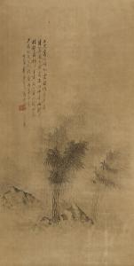HUIXIN Cheng 1800-1900,Bamboo in the rain,Lempertz DE 2020-12-15