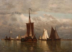 HULK Abraham I 1813-1897,Ships in harbour,Bonhams GB 2018-02-21