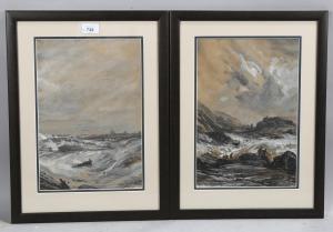 HULK Claude 1800-1900,storm off Ilfracombe Devon (2 works),Burstow and Hewett GB 2023-08-31