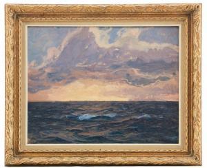 HULLGREN Oscar 1869-1948,Mörkt hav,Uppsala Auction SE 2022-01-18