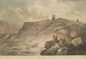 HULLMANDEL CHARLES JOSEPH,Scarborough from the North Cliff, colour,David Duggleby Limited 2021-05-01