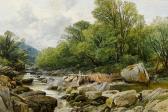 HULME Frederick William 1816-1884,Salmon trap on the Lledr,Bonhams GB 2009-04-28