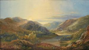 HULME Frederick William 1816-1884,Sunrise over the lakes,Woolley & Wallis GB 2023-09-05