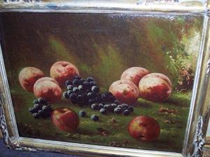 HULSMANN Henry,Still Life with Apples, Peaches and Grapes,Simon Chorley Art & Antiques 2009-12-10