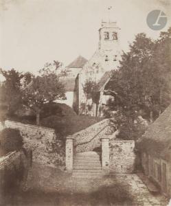 HUMBERT DE MOLARD Adolphe 1800-1874,Falaise. Église Saint-Laurent,1848,Ader FR 2019-11-07