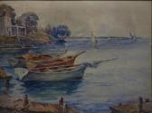 HUMBERT VIGNOT Leonie 1878-1960,Barques,Conan-Auclair FR 2020-03-29
