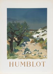 HUMBLOT Robert 1907-1962,EXHIBITION HUMBLOT,1962,Ro Gallery US 2023-08-31