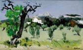 HUMBLOT Robert 1907-1962,Les baux de Provence,Osenat FR 2020-06-28