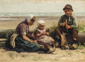 HUME Edith 1832-1926,Seaside pastimes,Christie's GB 2017-03-22