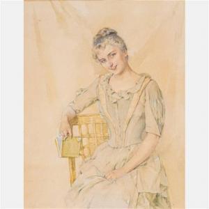 HUMPHREY Maud 1865-1940,Portrait of Harriet Jeanette Sawyer,Gray's Auctioneers US 2022-06-29