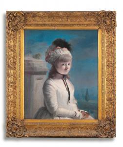 HUMPHREY Ozias 1742-1810,Portrait of a girl, traditionally identified as Mi,Bonhams GB 2023-09-13