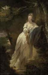 HUMPHREY Ozias 1742-1810,Portrait of a lady, full-length, in a white dress,,Christie's GB 2010-12-08