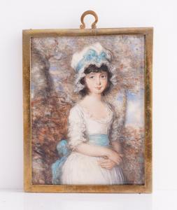 HUMPHREY Ozias 1742-1810,Portrait of Miss Louise Smith,1790,Bellmans Fine Art Auctioneers 2022-10-11
