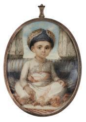 HUMPHREY Ozias 1742-1810,PORTRAIT OF WAZIR ALI KHAN,LATER NAWAB WAZIR OF OU,Sotheby's GB 2018-12-06