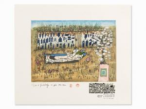 HUNDERTWASSER Friedensreich 1928-2000,Bottlehousebath,1994,Auctionata DE 2016-09-30