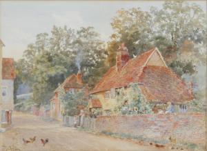 HUNN Tom 1878-1908,The Village Road, Shere, near Guildford,Ewbank Auctions GB 2022-09-22