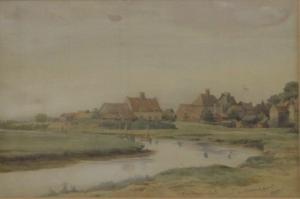 HUNT Arthur Ackland 1800-1900,Walberswick,1895,Rowley Fine Art Auctioneers GB 2024-01-13