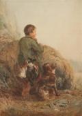 Hunt E 1900-1900,Boy with Game and Dog,Hindman US 2011-11-06