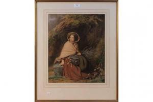 HUNT Henry 1800-1800,Young Country Girl,Tooveys Auction GB 2015-03-25
