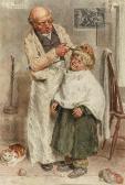 HUNT William Henry 1790-1864,The barber,Christie's GB 1999-06-08