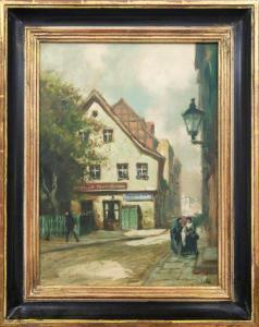 HUNTE Otto 1881-1960,Babelsberg Gaststätte Nußbaum,Scheublein Art & Auktionen DE 2021-02-05