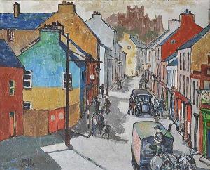 HUNTER John Frederick 1893-1951,SCOTCH STREET, ARMAGH,Ross's Auctioneers and values IE 2017-05-03