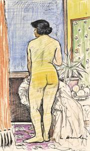 HUNTER Leslie 1877-1931,NUDE BY A WINDOW,Sotheby's GB 2018-11-20