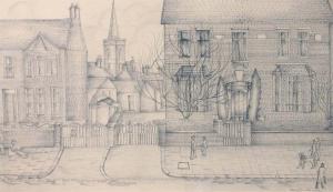 HUNTER Mercy,Pair of Drawings: View from Rugby Road and A Sleep,Gormleys Art Auctions 2016-05-10