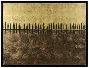 HUNTER Paul 1954,Landscape Noir,Brunk Auctions US 2011-09-24